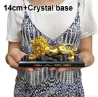 Golden Lion Car Dashboard Decoration