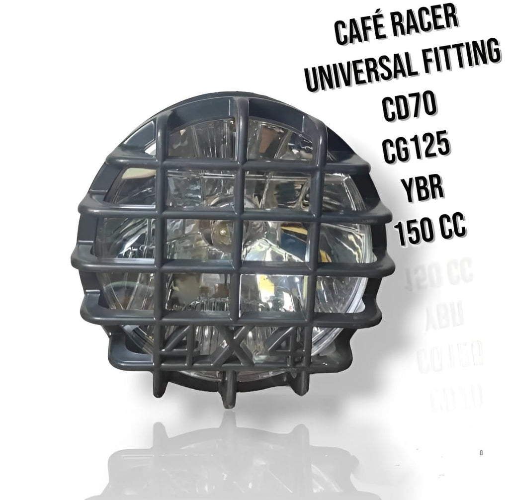 Cafe racer headlight for 70cc and 125cc bike