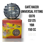 Cafe racer headlight for 70cc and 125cc bike