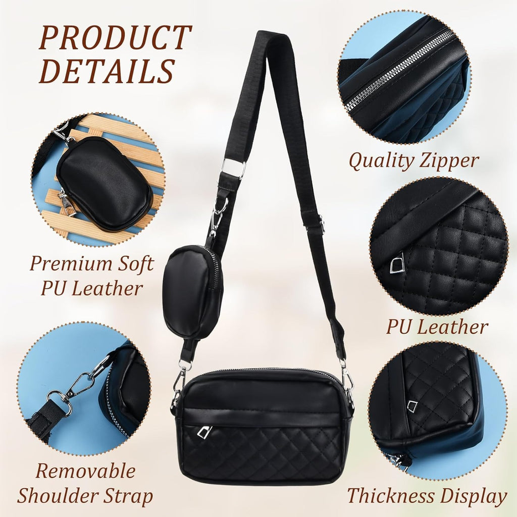 Stylish Girl's Convertible Crossbody Bag - Fashion Handbags for Ladies