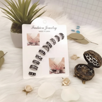 10 Pcs Adjustable Alloy Rings Set for Women & Girls