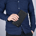 Monogram Luxe Long Wallet – Zip Around Purse with 14 Card Slots
