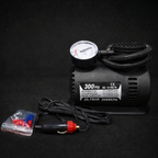 300 PSI DC 12V Air Compressor – Portable Car Tyre Inflator with Pressure Gauge