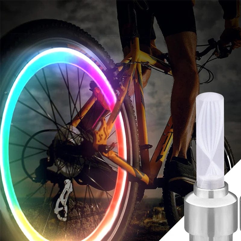 Pack of 2 - Motorbike And Car And Cycle Tire Wheel Motion Sensor LED Lights