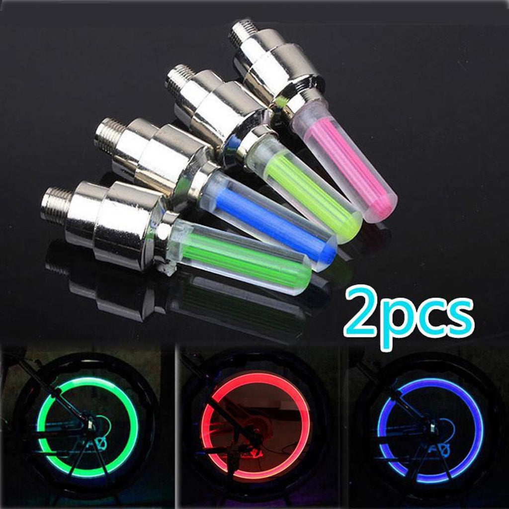 Pack of 2 - Motorbike And Car And Cycle Tire Wheel Motion Sensor LED Lights