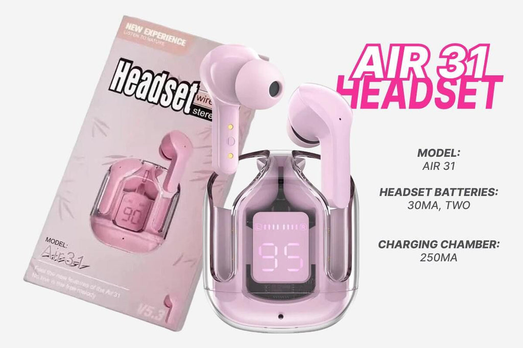Air31 TWS Wireless Earbuds – Premium Bluetooth Earphones