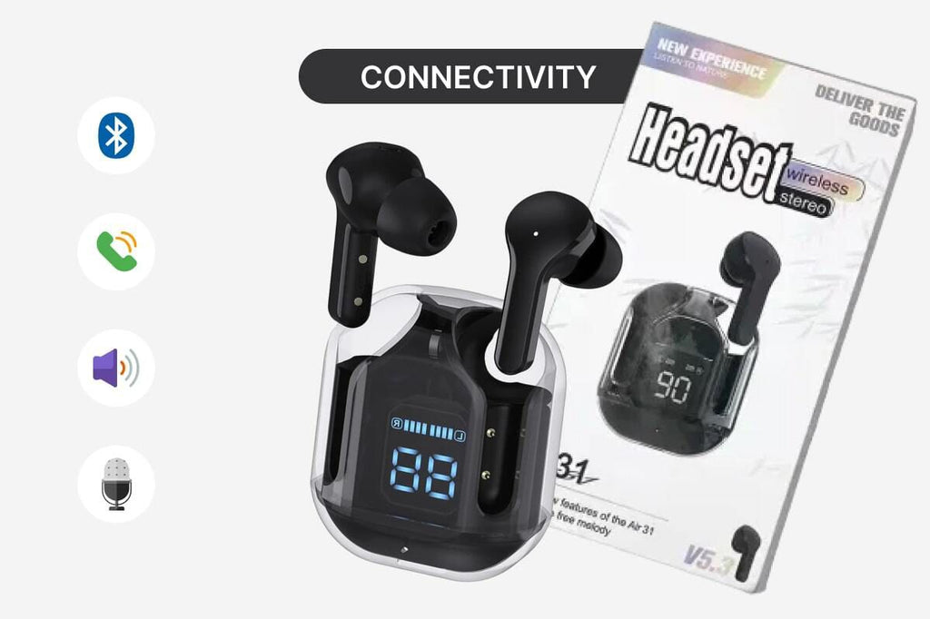 Air31 TWS Wireless Earbuds – Premium Bluetooth Earphones