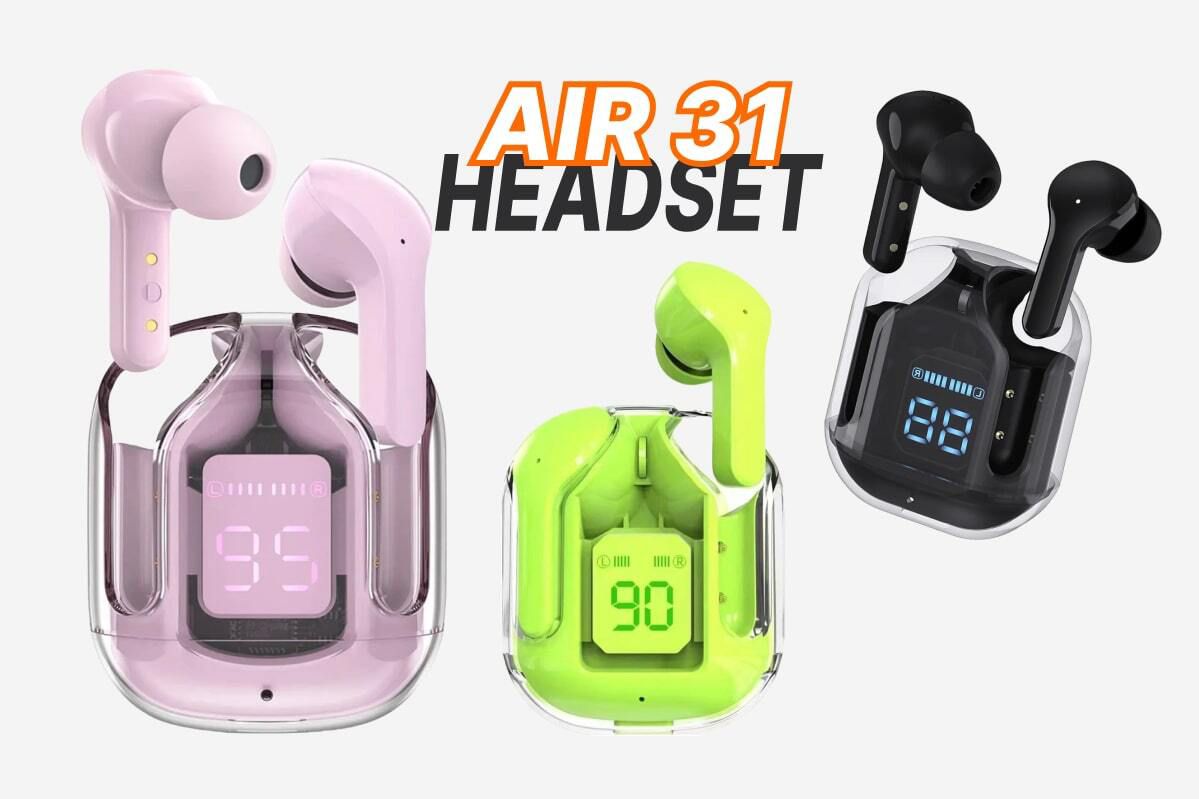 Air31 TWS Wireless Earbuds – Premium Bluetooth Earphones