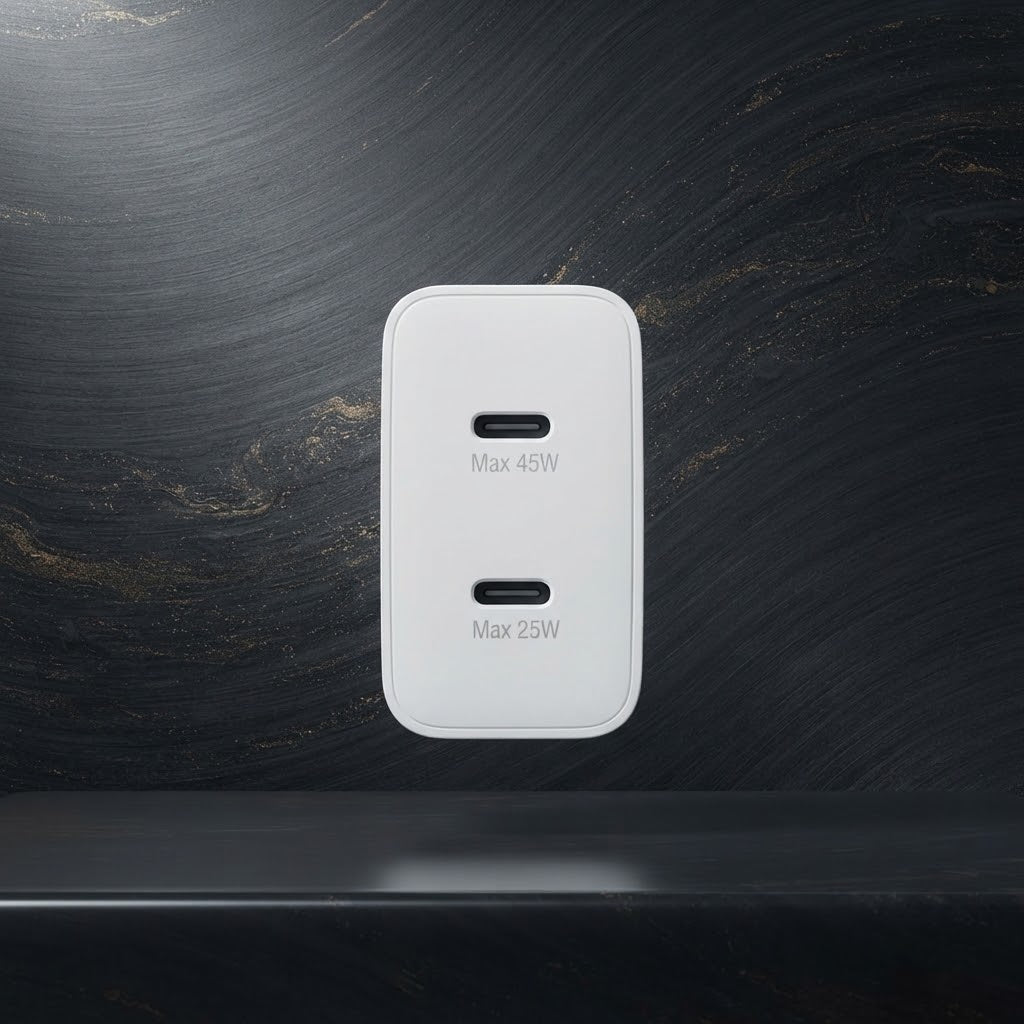 Sabawoon S127 GaN 70W Super Fast Charger With High Speed Charging Support And Durable Build For Smartphones