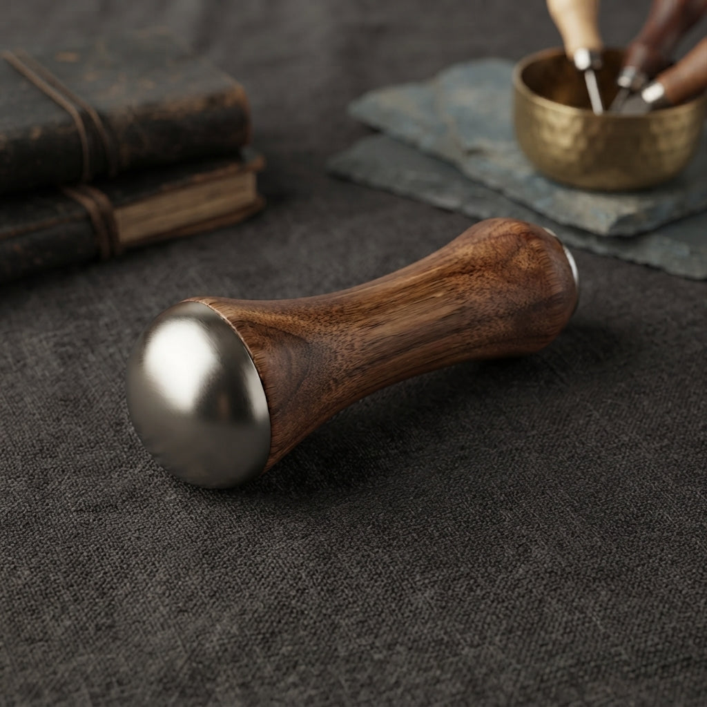 Kansa Wand Massager Detox Bronze Face Body And Foot Massage Tool