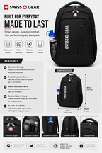 Multi-Compartment College Office Backpack